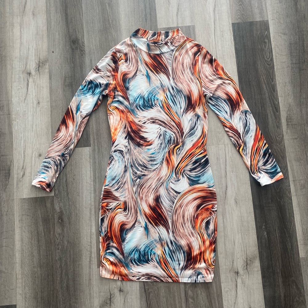 XL fashion nova dress long sleeve
